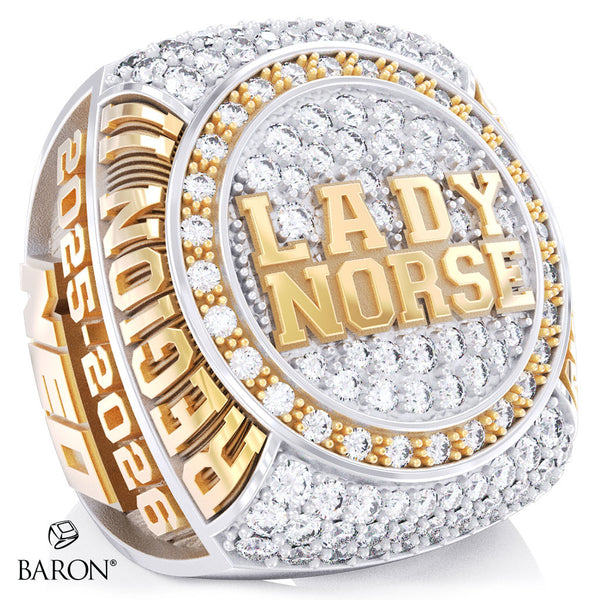 Northeastern Oklahoma A&M College Women's Basketball 2026 Championship Ring - Design 1.5
