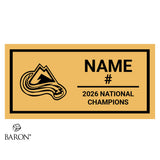 New Hampshire Avalanche 14U Hockey 2026 Championship Display Case