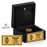 New Mexico Bowl Officials Rings 2025 Championship Black LED Ring Box