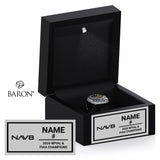 North Allegheny Senior High School Boys Volleyball 2026 Championship Black LED Ring Box