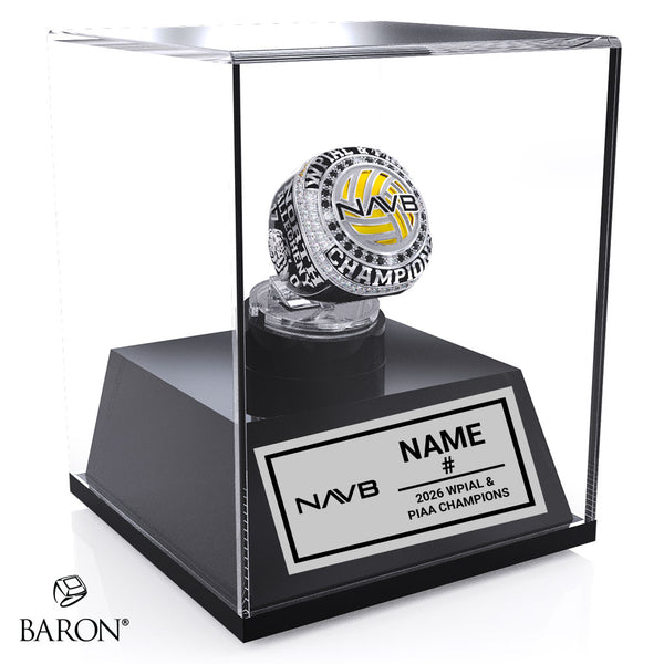North Allegheny Senior High School Boys Volleyball 2026 Championship Display Case