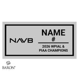 North Allegheny Senior High School Boys Volleyball 2026 Championship Black Window Ring Box