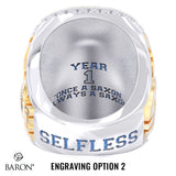 North High School Baseball 2026 Championship Ring - Design 1.5