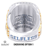 North High School Baseball 2026 Championship Ring - Design 1.5