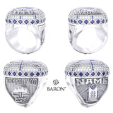 North Hollywood High School Girls Basketball 2026 Championship Ring - Design 3.4