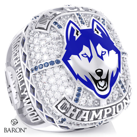 North Hollywood High School Girls Basketball 2026 Championship Ring - Design 3.4