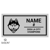 North Hollywood High School Girls Basketball 2026 Championship Black LED Ring Box