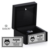 North Hollywood High School Softball 2025 Championship Black LED Ring Box