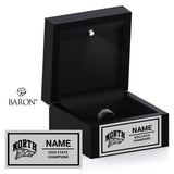 North Paulding Middle School Cheer 2026 Championship Black LED Ring Box