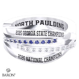 North Paulding Middle School Cheer 2026 Championship Ring - Design 1.1