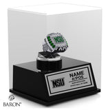 Northeastern State University Football 1980 Display Case
