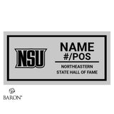 Northeastern State University Football 1980 Black LED Ring Box