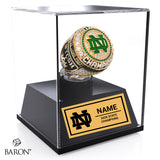 Notre Dame Prep Cheer 2026 Championship Display Case
