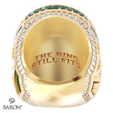 Notre Dame Prep Cheer 2026 Championship Ring - Design 5.4