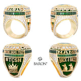 Notre Dame Prep Cheer 2026 Championship Ring - Design 5.4