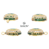 Notre Dame Prep Cheer 2026 Championship Ring Top Pendant - Design 5.5