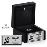 OC Batbusters Softball 2026 Championship Black LED Ring Box