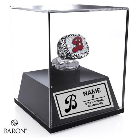 OC Batbusters Softball 2026 Championship Display Case