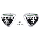 Oceanside High School Boys Water Polo 2025 Championship Ring - Design 1.2