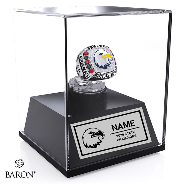 Olathe North High School Track & Field 2026 Championship Display Case