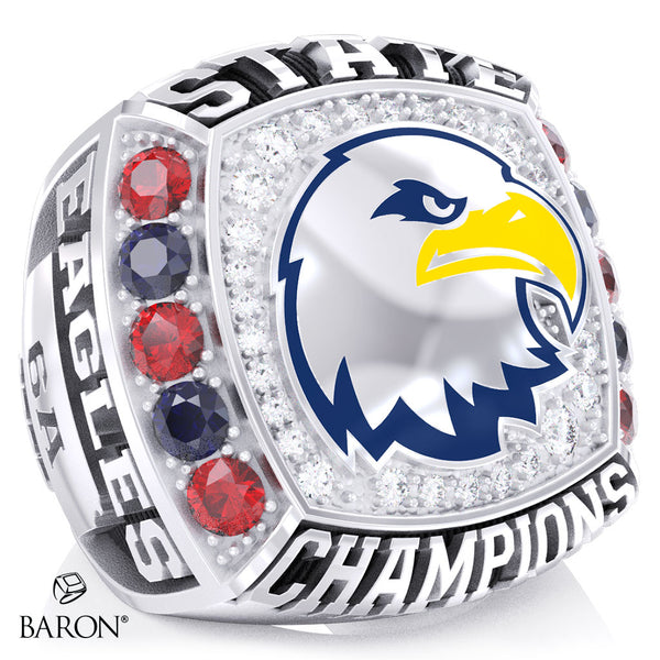 Olathe North High School Track & Field 2026 Championship Ring - Design 1.7 *DEPOSIT*