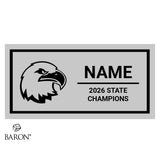Olathe North High School Track & Field 2026 Championship Black LED Ring Box