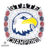 Olathe North High School Track & Field 2026 Championship Ring - Design 1.7 *DEPOSIT*