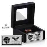 Orange Bowl Officials 2026 Championship Black Window Ring Box