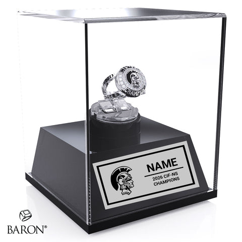 Orland High School Cheer 2026 Championship Display Case