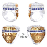 Otero College Men's Soccer 2025 Championship Ring - Design 1.2