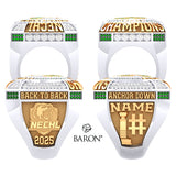 Oswego State Hockey 2025 Championship Ring - Design 2.4