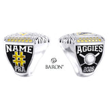 Park River High School Baseball 2026 Championship Ring - Design 2.1