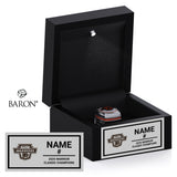 Philly Warriors Hockey 2025 Championship Black LED Ring Box