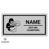 WTBD 2025 NBL Championship Black Window Ring Box