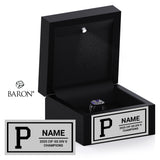 Portola High School Girls Golf 2025 Championship Black LED Ring Box