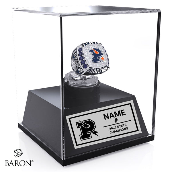 Powers Catholic Boys Cross Country 2025 Championship Display Case