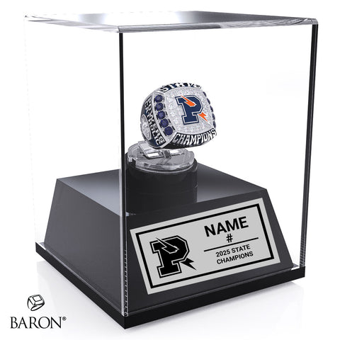 Powers Catholic Boys Cross Country 2025 Championship Display Case