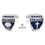 Powers Catholic Boys Cross Country 2025 Championship Ring - Design 1.7