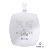 Powers Catholic Boys Hockey 2026 Championship Ring Top Pendant  - Design 3.2