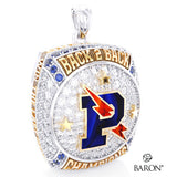 Powers Catholic Boys Hockey 2026 Championship Ring Top Pendant  - Design 3.2