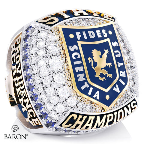 Providence Academy Girls Soccer 2025 Championship Ring - Design 5.2