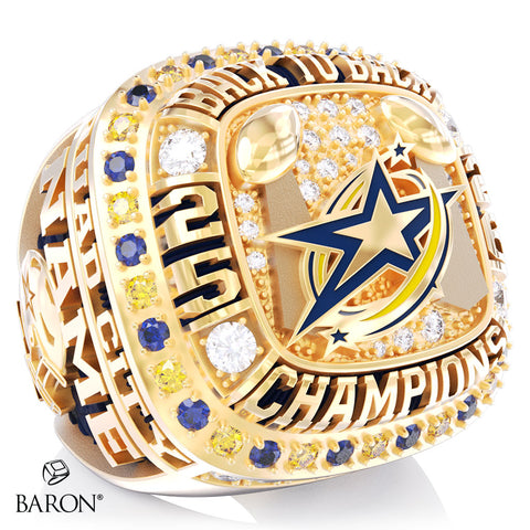 Quad City Allstars Football 2026 Championship Ring - Design 1.6