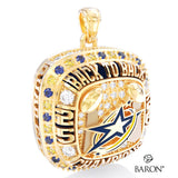 Quad City Allstars Football 2026 Championship Ring Top Pendant - Design 1.7