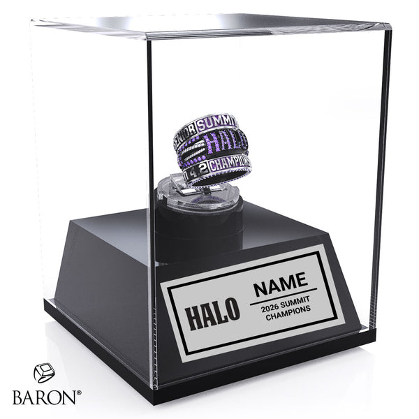 Quest Athletics Cheer Halo 2026 Championship Display Case
