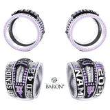 Quest Athletics Cheer Halo 2026 Championship Ring - Design 2.1