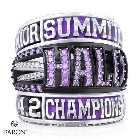 Quest Athletics Cheer Halo 2026 Championship Ring - Design 2.1