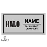 Quest Athletics Cheer Halo 2026 Championship Black LED Ring Box