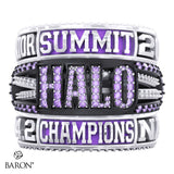 Quest Athletics Cheer Halo 2026 Championship Ring - Design 2.1