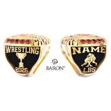 Quince Orchard High School Girls Wrestling 2026 Championship Ring - Design 4.1