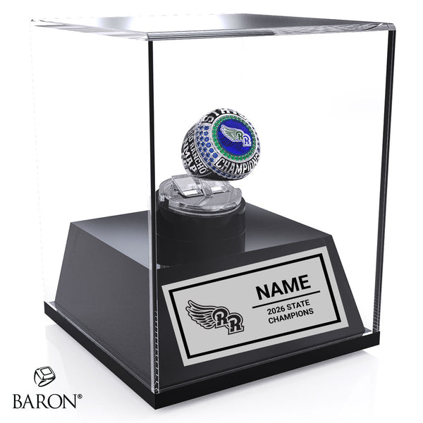 Rio Rancho High School Track and Field 2026 Championship Display Case